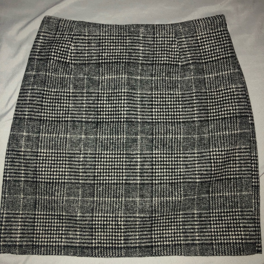 Net-A-Porter Plaid Skirt